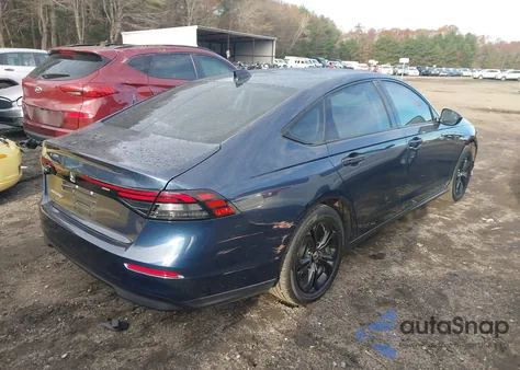 2025 Honda Accord Se z USA, uszkodzony, nr VIN 1HGCY1F40SA030068